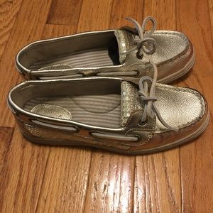 Gold Boat Shoes- 7